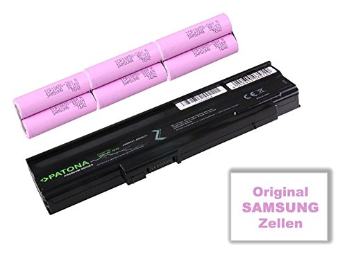PATONA Premium Laptop Akku für ACER Extensa 5635Z-422G16Mn | 5635Z-432G16Mn | 5635Z-432G25Mn | 5635Z-433G25N | 5635Z-434G32N | 5635ZG-422G25Mn | LX.EE50X.50 | Gateway NV4001 | NV4001c | NV4005c | NV4400 | NV4402c | NV4406c | NV4413c | NV4414C | NV4803c | NV4808c | NV4809c | NV4810c | NV4811c | NV5202c | NV5203C | NV5205c – [ Li-ion; 5200mAh;schwarz] - 6