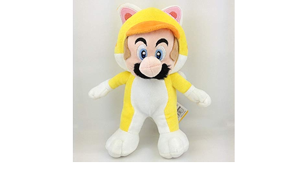 Yijinbo Chat Mario Bros Peluche Douce Jaune 3 Cm Amazon Fr Cuisine Maison