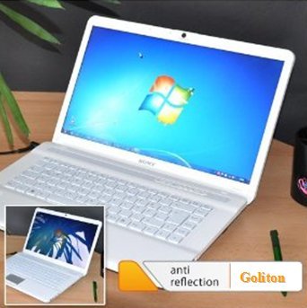 Goliton 15.6" Anti-glare Notebook Laptop Screen Protector for 15.6 Inch (34.5 * 19.4CM) - Image 4