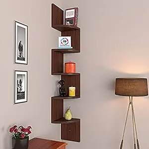 Santosha Decor Corner Shelf - 5 Tier