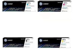 HP HEWLETT-P. HP oryginalny toner Multipack 207X (po 1 x W2210X W2211X W2212X W2213X) do HP Color Laserjet Pro M255 M282 M283