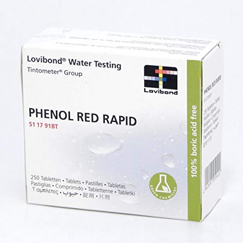 Lovibond Phenol Red Rapid Dissolve 250 Tablets