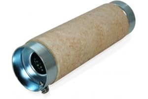 KUSTOM66 Db-Killer 59 mm x 214 mm Universale per Scarico da 2-1/2 Pollici