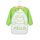 Anti-dressing Baby Apron Baby Eating Clothes Bib Painting Clothes Niños Baby Eating Gowns L...
