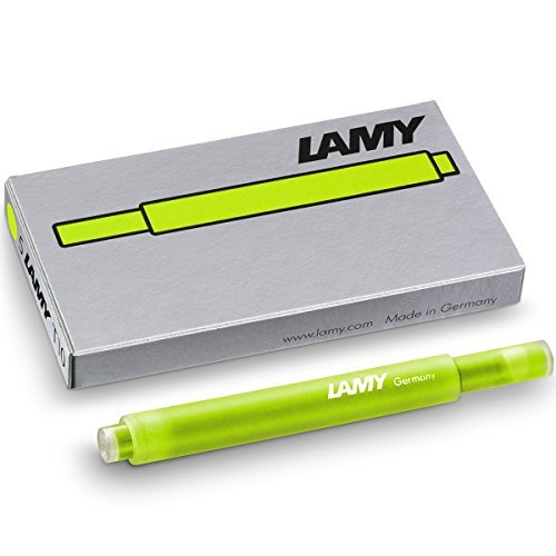 Price comparison product image LAMY Tintenpatrone T10 neonlime -special edition