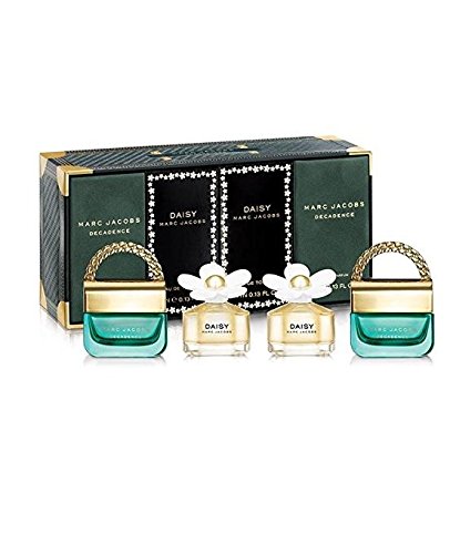 Marc Jacobs Miniature Perfume Gift Set - DECADENCE 4 ML X2, DAISY 4 ML X2