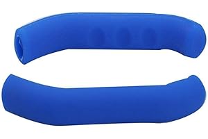 JT2D 2 pz/set Bicicletta Antiskid Silicone Freno Maniglia Della Copertura Per Elettrico M7x7 Resistenza Protector Copertura