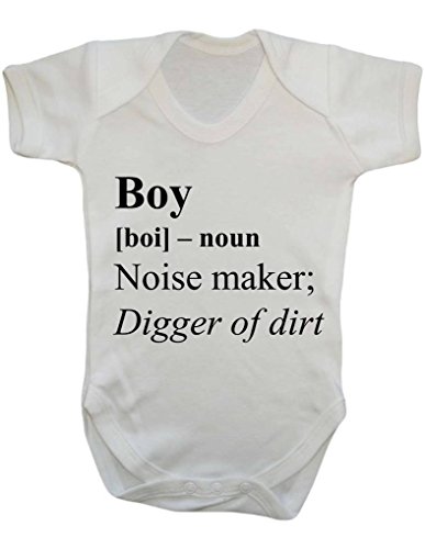 Boy Dictionary Definition Cute Statement Noise Maker Baby Onesie Vest