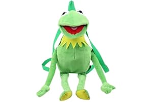 GENERIC Frosch-Plüsch-Rucksack, Kemit Plüschpuppe, Rucksack, Handpuppen, weicher Rucksack, Froschpuppe, Stofftierpuppe (Rucksack)