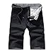Produktbild Große Größe Gerade Shorts für Herren/Skxinn Männer Sommer Kurze Hose Übung Overalls Freizeithosen Casual Sport Slim Fit Hosen Regular Fit S-7XL Ausverkauf(Schwarz,4XL)