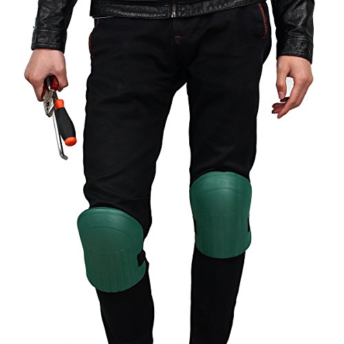 Latinaric Garten Wasserdicht EVA Weiche Kneepad Kniepolster Knieschutz Knieschoner Klettverschluss - 2