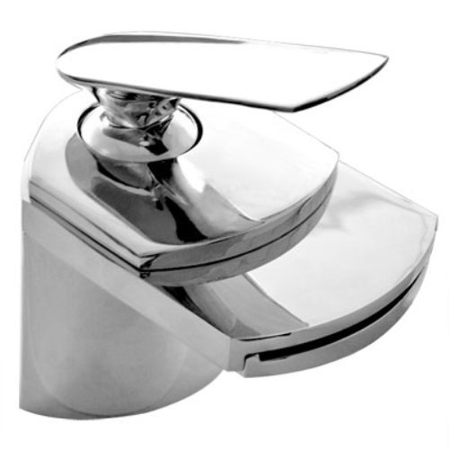 Preisvergleich Produktbild amzdeal Bad Armatur Wasserhahn Waschtisch Wasserfall Effekt Neu