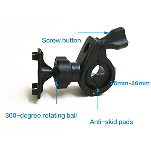 sunnymi Fahrrad Motorrad Universelle Wasserdichte Navigation Telefonständer, motorcycle Bicycle Phone Stand Lenkerhalter Halter Für Smartphone (Berührungsempfindlicher Bildschirm, Schwarz)