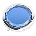Folding Makeup Mirror - TOOGOO(R)Travel Compact Pocket Crystal Folding Makeup Mirror , Royal blue