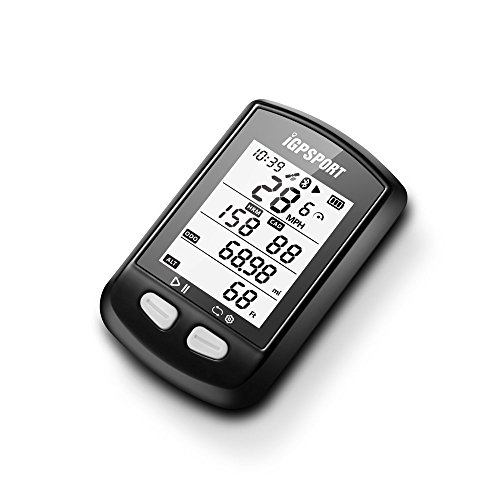 iGPSPORT iGS10 (versión española) - Ciclo computador GPS Bicicleta Ciclismo.Cuantificador grabación Datos y rutas.Pantalla Anti- Reflejos,Gran Contraste.Conexión Sensores Ant+/2.4G. Bluetooth.IPX6