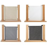 IMPAG® Rollo Treppenschutzgitter | Türschutzgitter | Für Türen & Treppen von 50 – 150 cm | Höhe 85 cm oder 105 cm | Türrollo Treppenrollo Türschutzrollo | für Babys, Hunde & Katzen