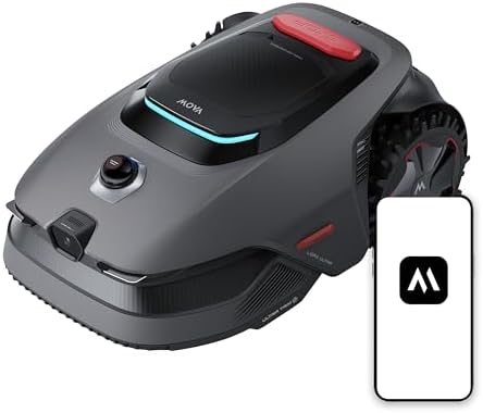 MOVA LiDAX Ultra 1600 Robot Tagliaerba Senza Filo Perimetrale con 4G, Consigliato 1600 m², Mappatura Automatica senza RTK con LiDAR 3D 360° e Visione IA, Taglio Bordi 5 cm, Percorso a U Efficace