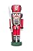 Produktbild Nussknacker Figur Soldat rot von DREGENO SEIFFEN 22 cm – Original erzgebirgische Handarbeit, stimmungsvolle Weihnachts-Dekoration
