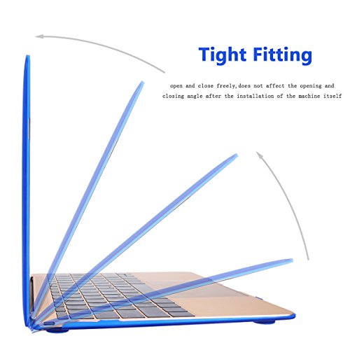 Elegantes und leichtes Cover Ultra Dünn Schutz Hülle Case Cover Schutzabdeckung Hardcase Notebook Hülle Hartschale Etui für Apple Macbook Pro mit Retina Display 13.3 Zoll(Modellnummer:A1425/A1502/ME864) in dunkelblau(Passt nicht für Macbook Pro) - 4