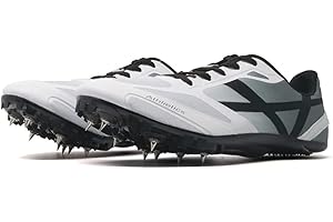Adoff Unisex Spiked Sprint Leichtathletik-Laufschuhe rutschfeste Turnschuhe Sprint-Spikes Gittergewebe Sommer Atmungsaktiv und bequem