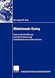 Image de Mittelstands-Rating: Externe Credit Ratings und die Finanzierung mittelständischer Unternehmen