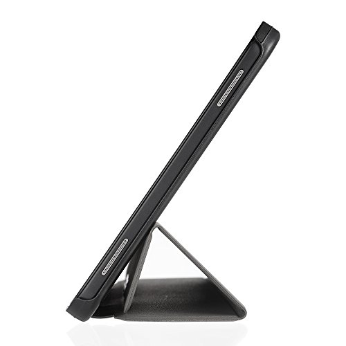 Samsung Galaxy Tab A (2016) 10.1 Hülle, EasyAcc Samsung Galaxy Tab A 10.1 T580N/ T585N Case Schutzhülle Hochwertiges PU Leder Etui – mit Automatischem Schlaf Funktion und Standfunktion (Grau, Kunstleder, Ultra Dünn) - 6
