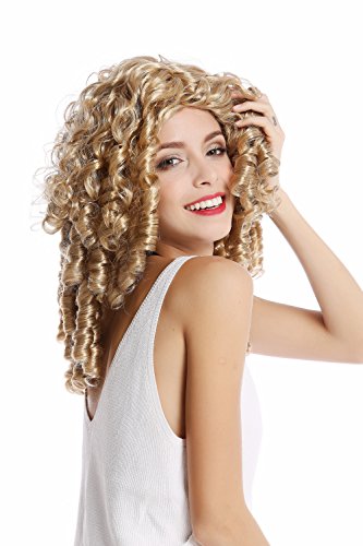 WIG ME UP ® - 91056-1-ZA7/ZA06 Peluca Mujer Carnaval Halloween Carnaval Barroco Rococó Victoriano gótico Lolita Cosplay Steampunk tirabuzones Rubio Largo