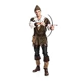 Kostümplanet® Robin Hood Kostüm Herren Karnevals-Kostüm Größe 56/58