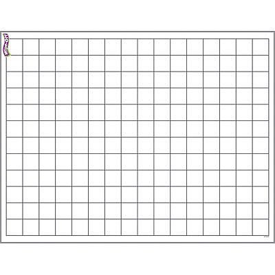 Preisvergleich Produktbild Graphing Grid (Small Squares) Wipe-Off Chart - 17"x22" by Trend