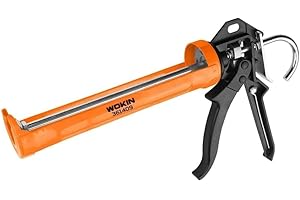 ebuyerfix wokin Industrial Caulking Gun Heavy Duty Silicone Sealant Applicator Professional Hardware Tool for Silicone Acrylic Glue Sealant