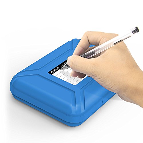 ORICO HDD Tasche 3.5 Zoll Wasserdichte Festplatten Schutzhülle Anti-Statik für HDD / SSD PHX35 in Blau - 7
