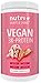 Produktbild PROTEINPULVER VEGAN Erdbeer-Sahne 500g | Nutri-Plus Shape & Shake Eiweiß Pulver | 83,1% 3k-Protein | Veganes Eiweißpulver ohne Laktose & Whey | Premiumqualität aus Deutschland