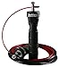 Springseil Speed Rope von BeMaxx Fitness + Trainingsguide & Ersatzkabel | 2 verstellbare Stahlseile, Profi Kugellager & Anti-Rutsch Griffe | Crossfit, Profi Sport, Boxen, Training | Erwachsene, Kinder