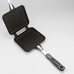 Xiton Camping Sandwich Toaster Grill, Cooks Croustillants, Petit-Déjeuner et Bien Plus Encore. Idéal pour la Pêche