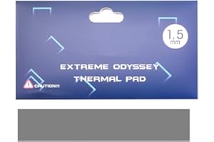 1 one enjoy Thermal Pad 12.8 W/mK, 120x20x1.5mm, Non Conductive Silicone Thermal Pads for Laptop Heatsink/GPU/CPU/LED Cooler (1.5mm)