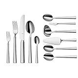 Die Tafelmesser haben eine eingesetzte Klinge aus geschmiedetem und speziell gehärtetem Spezialklingenstahl. So erhalten sie langanhaltende Schärfe und Elastizität