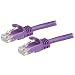 Produktbild StarTech N6PATC1MPL Cat6 Snagless RJ45 Ethernet Netzwerkkabel, 1 m Lila