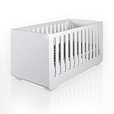 Babybett aus der Serie Yves Hochglanz 70cm x 140cm