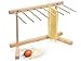 Produktbild Sänger Pastatrockner XL Faltbar aus Holz Nudeltrockner | Gesamthöhe 30 cm | 8 abnehmbare Arme | Armlänge 20 cm | Stabile Basis zum problemlosen trocknen selbstgemachter Pasta
