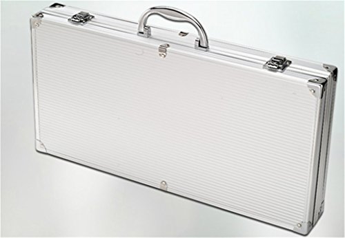 RoseFlower® 18 teilig Hochwertige Edelstahl Grillbesteck Barbeque mit Aluminium-Koffer enthalten – Perfekte Schwerlast Professionelle Grill-Werkzeug BBQ Zubehör Kit - 7