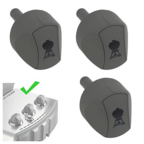 3 Pack Weber # 81168 Knobs for Genesis 300's