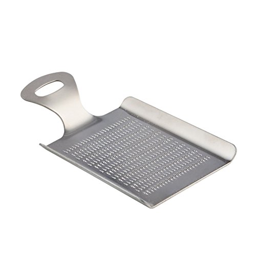 COM-FOUR® 2-teiliges Küchenreibenset aus rostfreiem Edelstahl für Ingwer, Muskatnuss, Knoblauch und andere Gemüse und Gewürze - 3