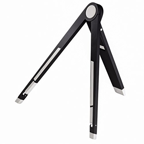 Hama Tablet-Halterung für Tablets/eBook-Reader von 7 – 10 Zoll (17,8 – 25,4 cm), verstellbarer Winkel, schwarz - 2