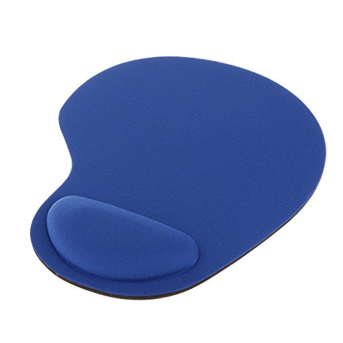 Generic Bequeme Weiche Gel Mauspad Mausmatte mit Handauflage – Blau - 4