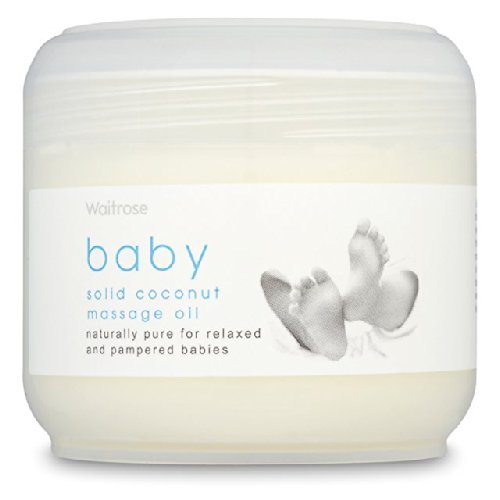 Baby Solid Coconut Massage Oil Waitrose 125ml