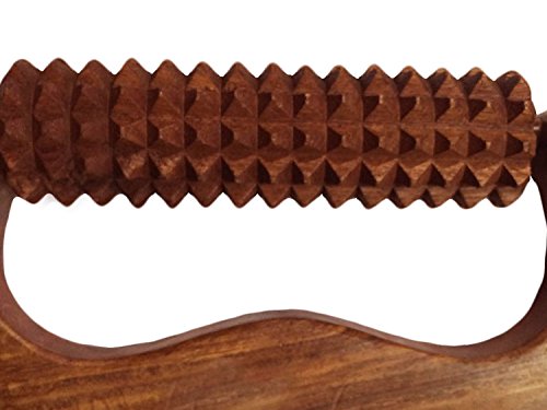 Muttertags Special Einzigartige Geschenke.Holz Massageeinrichtungen , Hand Körper Kalb Massager, Akupressur Rollemassager, Schmerzlinderung D förmigen Massage, - 3
