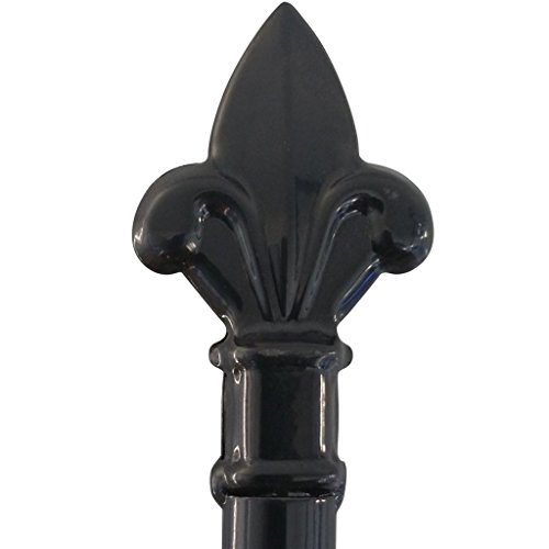 vidaXL Einzeltor Einflügeltor Gartentor Speerspitze Einfahrtstor Tor Hoftor 100x120cm - 6