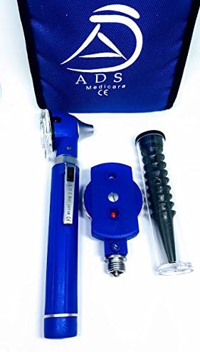 Otoscope Opthalmoscope Set (Various Colours) (Blue)