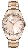 s.Oliver Time Damen Quarz Uhr mit Edelstahl Armband
