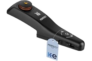 Anakel Home Repuesto de Mango para Tapa Olla Express Perfect 08.9180.6030 Compatible con Toda la Gama de Ollas WMF Perfect (desde 2003), Color Negro, Nueva Versión con Pin sobre Indicador de Presión